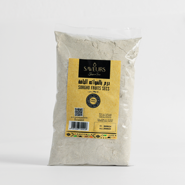 Sorgho fruits secs 500g