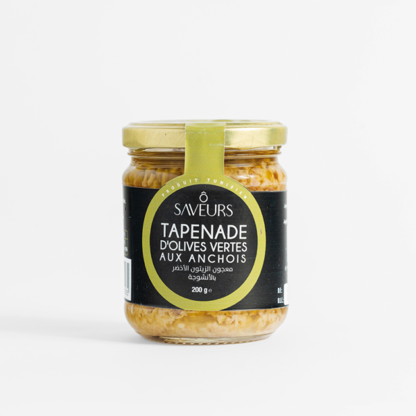 Tapenade d'olive verte 200g