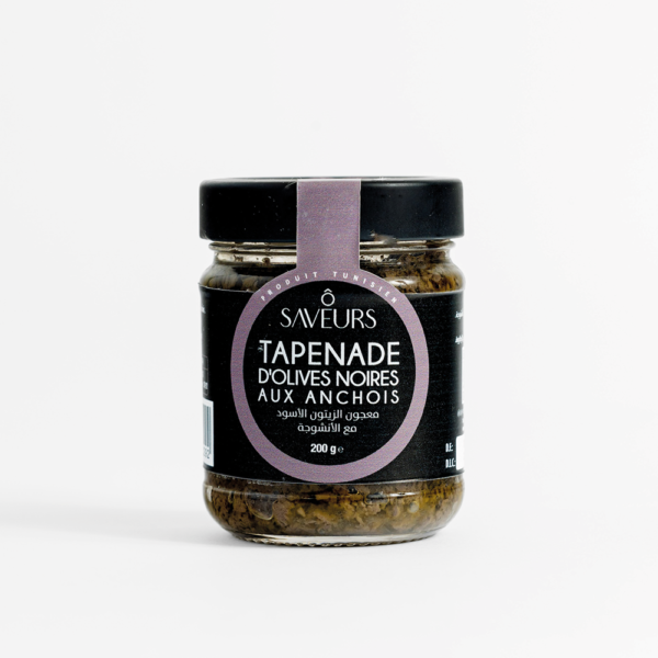 Tapenade d'olive noire 200g
